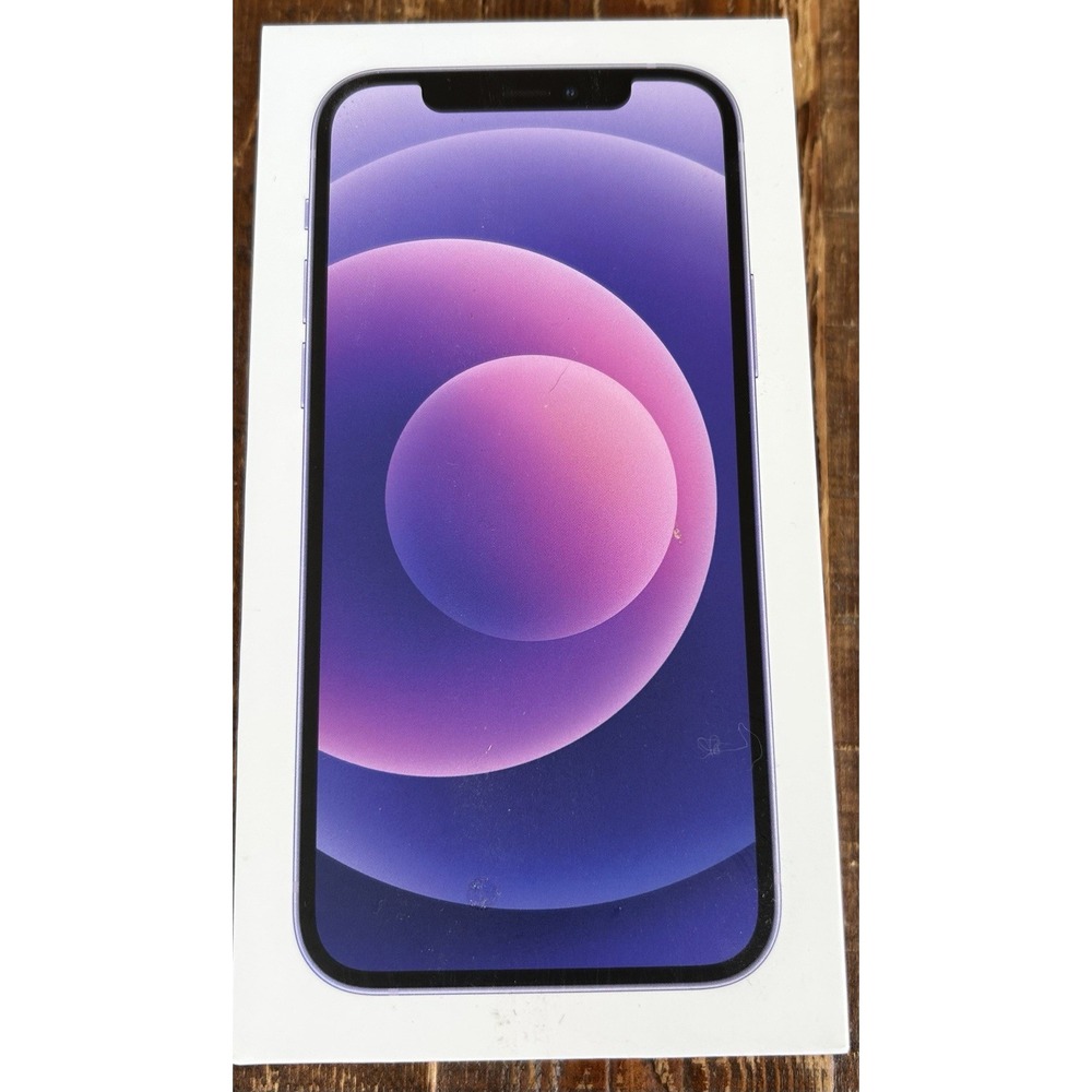 Original Apple Empty Box iPhone 12 Purple (NO PHONE)